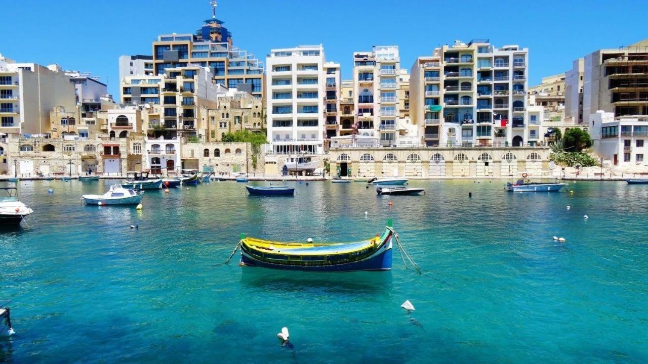Prime Location Apartment With Side Seaviews Σλιέμα Εξωτερικό φωτογραφία