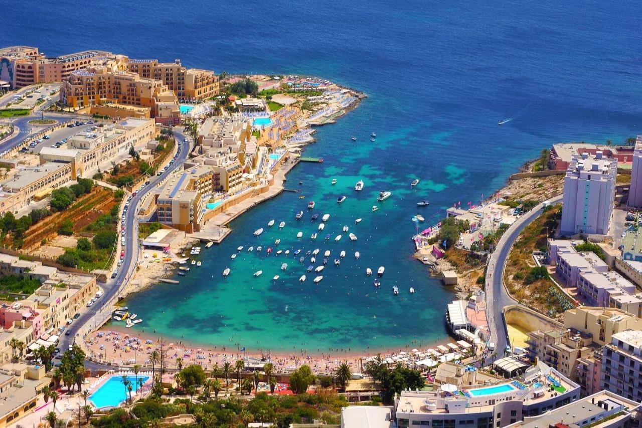 Prime Location Apartment With Side Seaviews Σλιέμα Εξωτερικό φωτογραφία