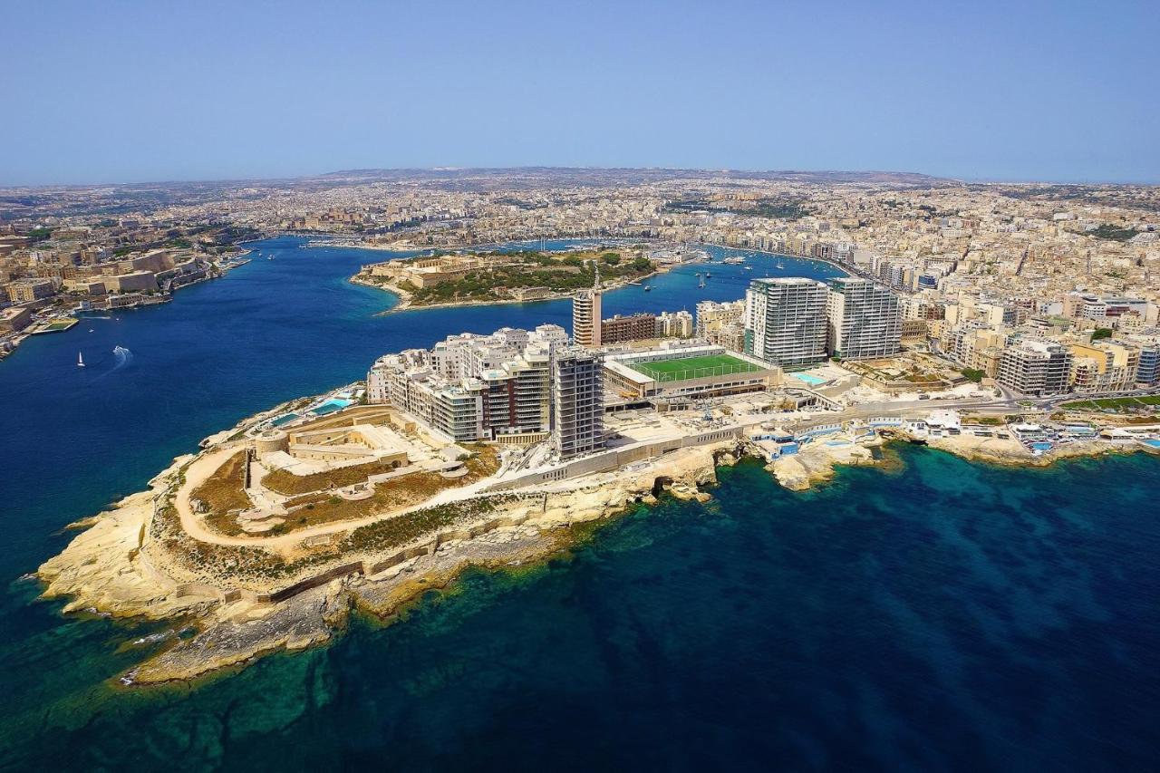 Prime Location Apartment With Side Seaviews Σλιέμα Εξωτερικό φωτογραφία
